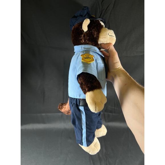 Build a Bear Workshop Brown Monkey 18" Plush W/ Police Outfit Good Condition BAB - Picture 3 of 10